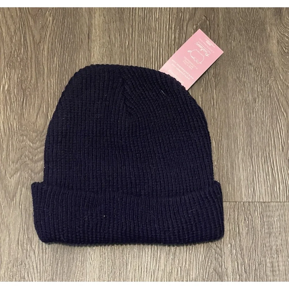 Pusheen Waffle Knit Beanie Hat‎ Navy Blue Gamer Pusheen I'm Busy Winter Box - Picture 2 of 4